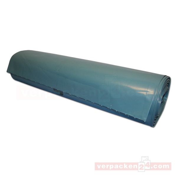 Polyabfallsäcke, Rolle blau - 70x110cm - Typ 60