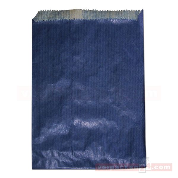 Flachbeutel (1N), Vollfläche uni blau