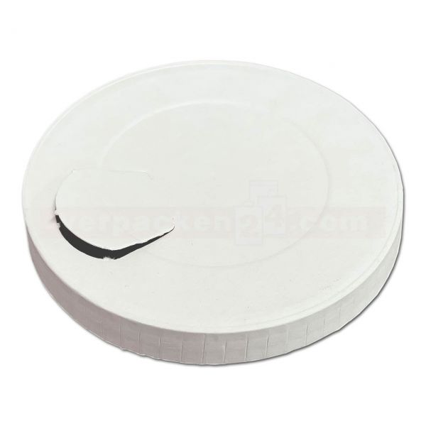 Deckel Pappe weiß - Ø 90mm - für Kaffeebecher - FSC® Mix