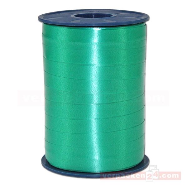 Glanzband auf Rolle 250 mtr., 10 mm - hellgrün (607)