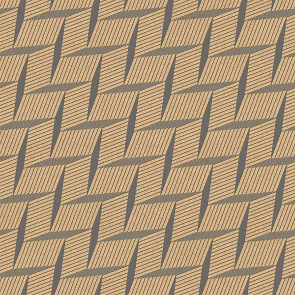 Geschenkpapier, neutral Be 7580KL, Rolle 50 cm - Linien schwarz