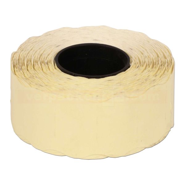 Preisetiketten - weiß, blanko - Rolle - 26x16mm
