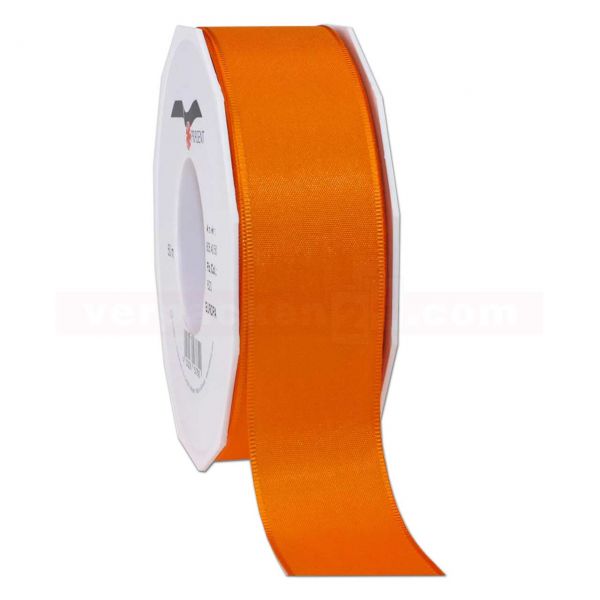 Seidenband - Europa - Rolle 50 m, 40 mm - orange (620)