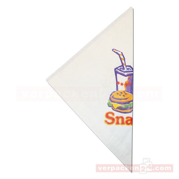 Pommes-Frites Spitztüten, Neutraldruck Snack - K 19