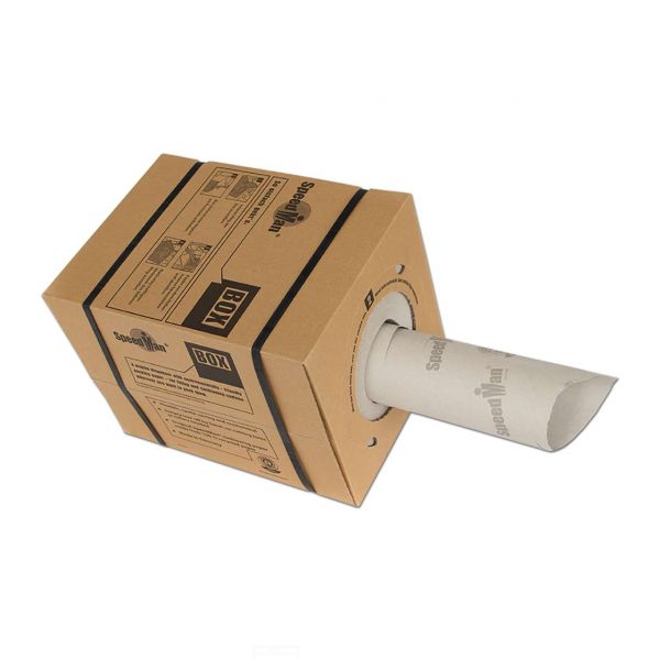 SpeedMan BOX® Stopfpapier - Spenderbox mit Packpapier