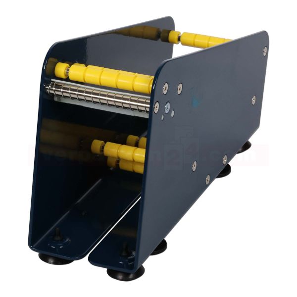 Tisch Etikettenspender aus Metall - bis Rollenbreite 75mm
