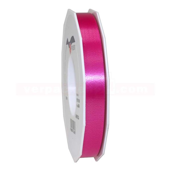 Glanzband auf Rolle 091 mtr., 15 mm - pink (606)