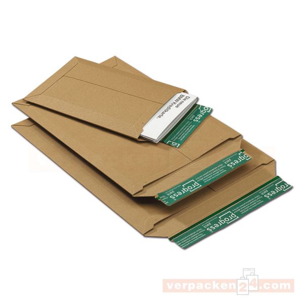 Versandtaschen, braune Vollpappe stabil - SKL