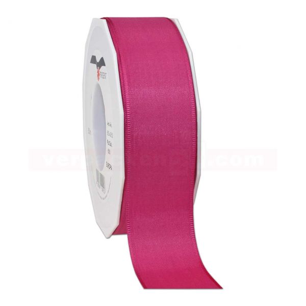 Seidenband - Europa - Rolle 50 m, 40 mm - magenta (606)