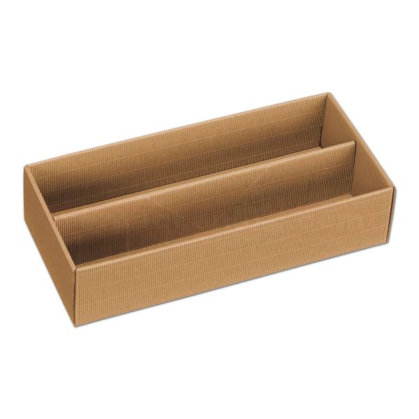 Weinschatullen - Schatullenboden - Modern Natur, 2 Flaschen