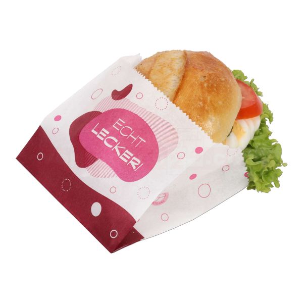 Snack - Snacktasche - Echt lecker - fettdicht