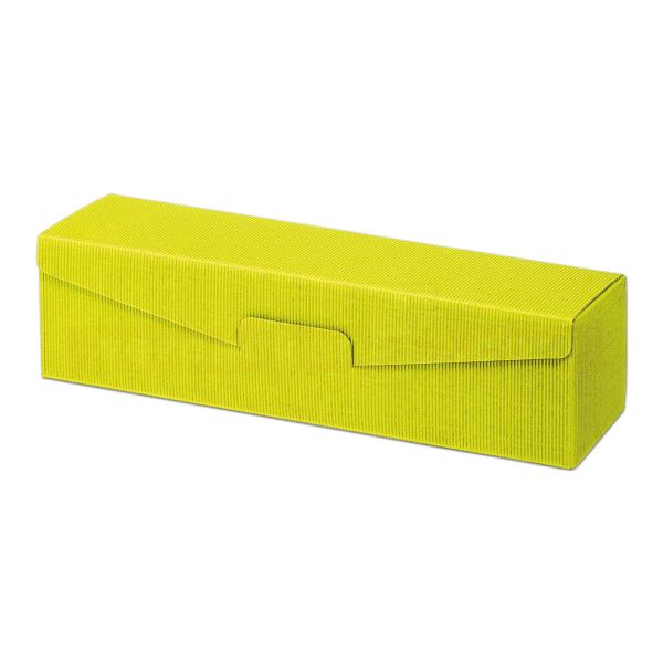 Wein-Flaschenverpackung Modern - uni limette