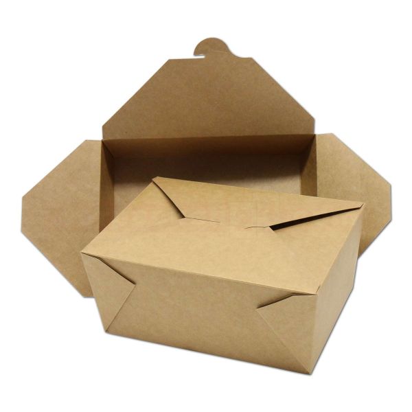 Hartpapier-Box LEO - braun - aus Pappe mit PE-Beschichtung