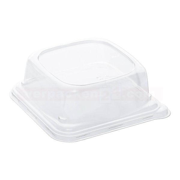 Bowls Grab&Go quadratisch - DECKEL - transparent, PET