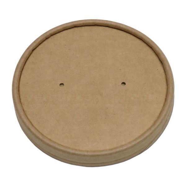 Soup to Go PE - Deckel braun - Suppenbecher - Dampfdeckel