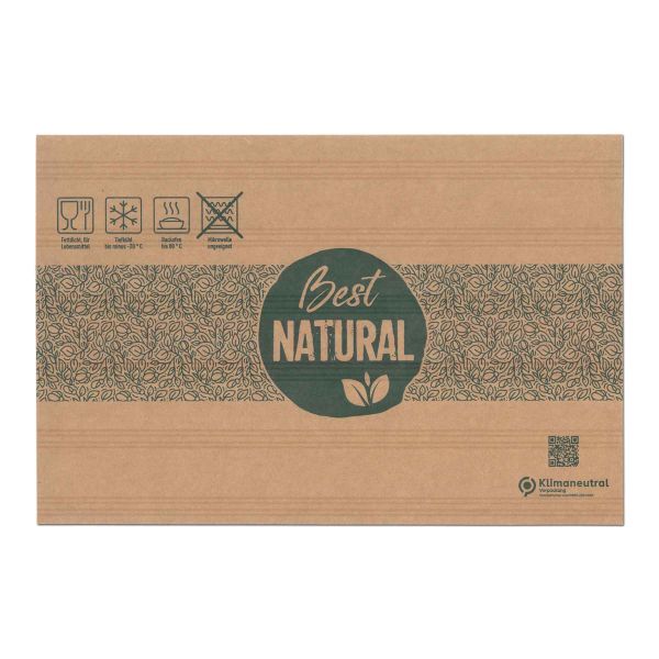 Frischebeutel - Best Natural - Beutel mit Klebeverschluss - 250x195mm