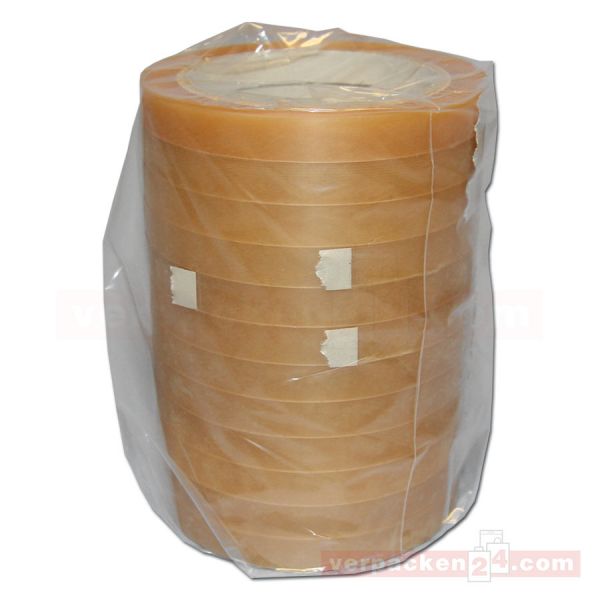 Klebeband (PVC), transparent, klar, Rolle 66 m - 12 mm