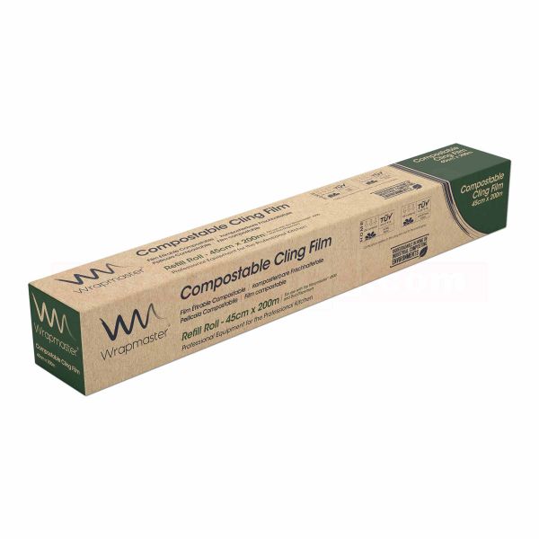 Nachfüllrolle Frischhaltefolie kompostierbar, für den WRAPMASTER 4500, - 45 cm 200 m