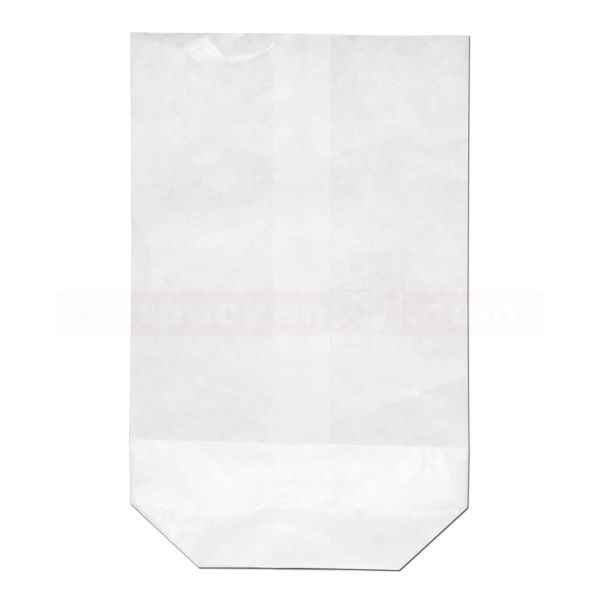 Konfitürenbeutel weiß, unbedruckt - 1/4 kg - 11x17,5 cm