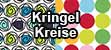Geschenkpapier mit Kringel oder Kreise